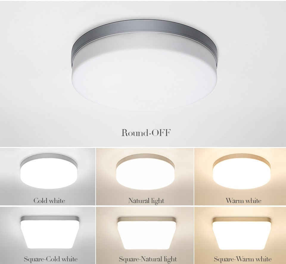 BowLift | Natural Room Sleek LED Ceiling Light