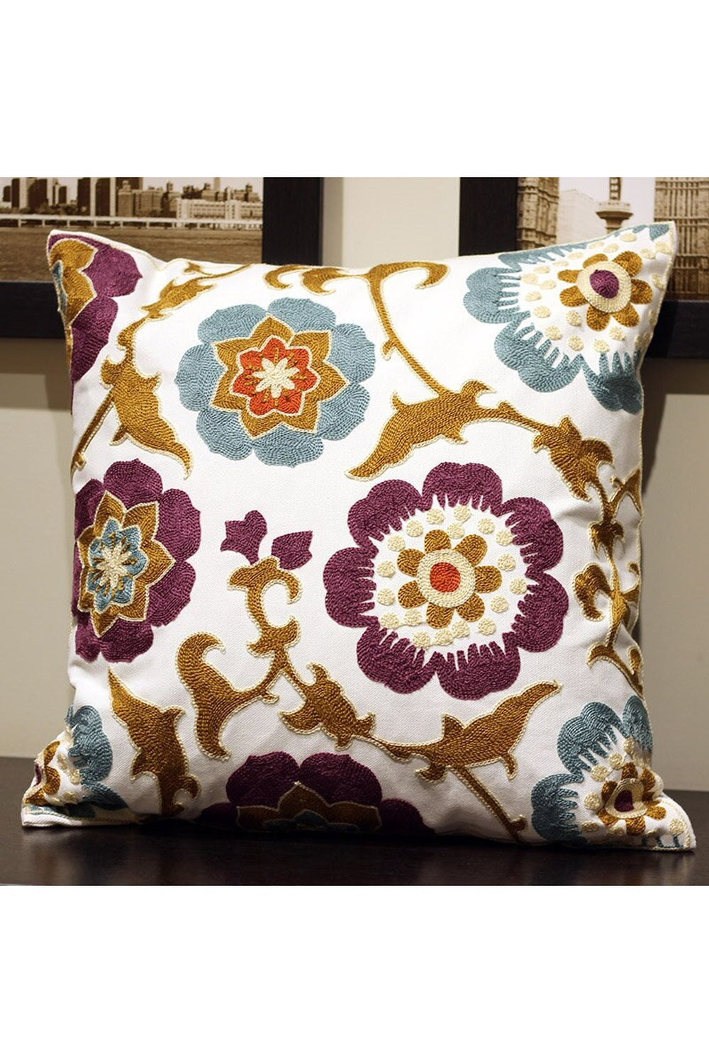 Flower Accent Pillow | Bowlift