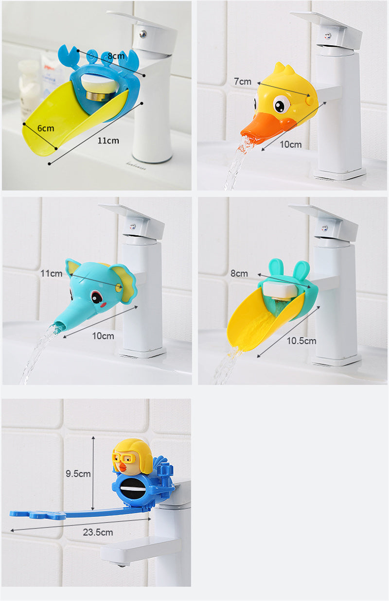 BowLift | Cartoon Splash Proof Kids Faucet Extender