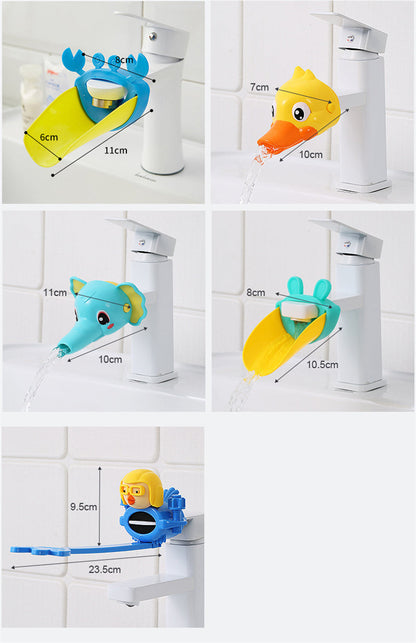 BowLift | Cartoon Splash Proof Kids Faucet Extender