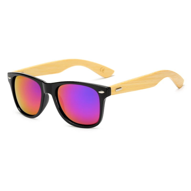 BowLift | Bamboo Retro Wood Sunglasses