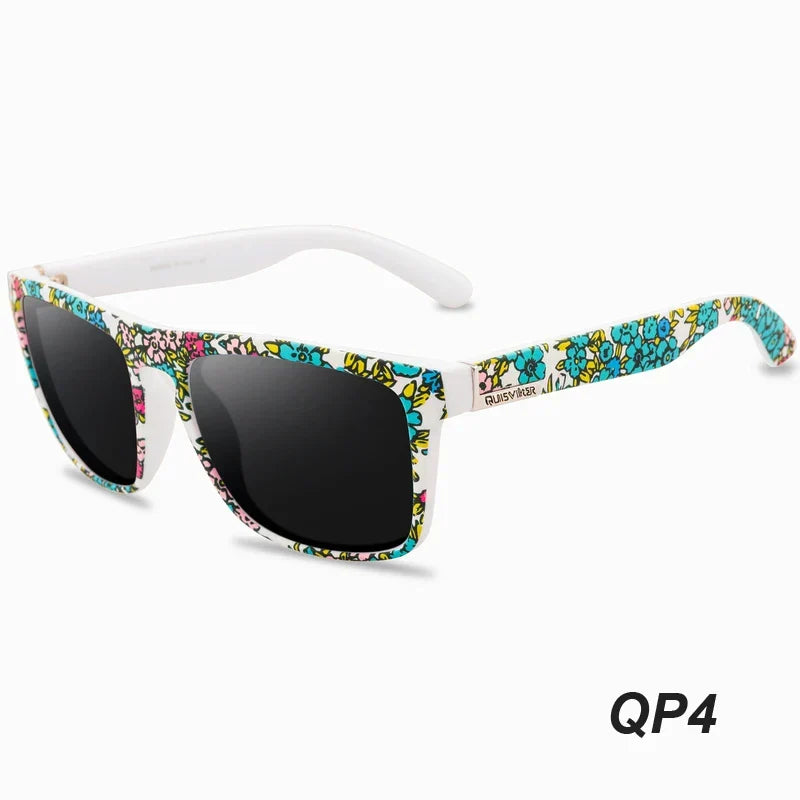 Skanto | QUISVIKER Polarized Sports Sunglasses for Men and Women – Ideal for Fishing, Camping, Hiking, and Driving – UV Protection Eyewear