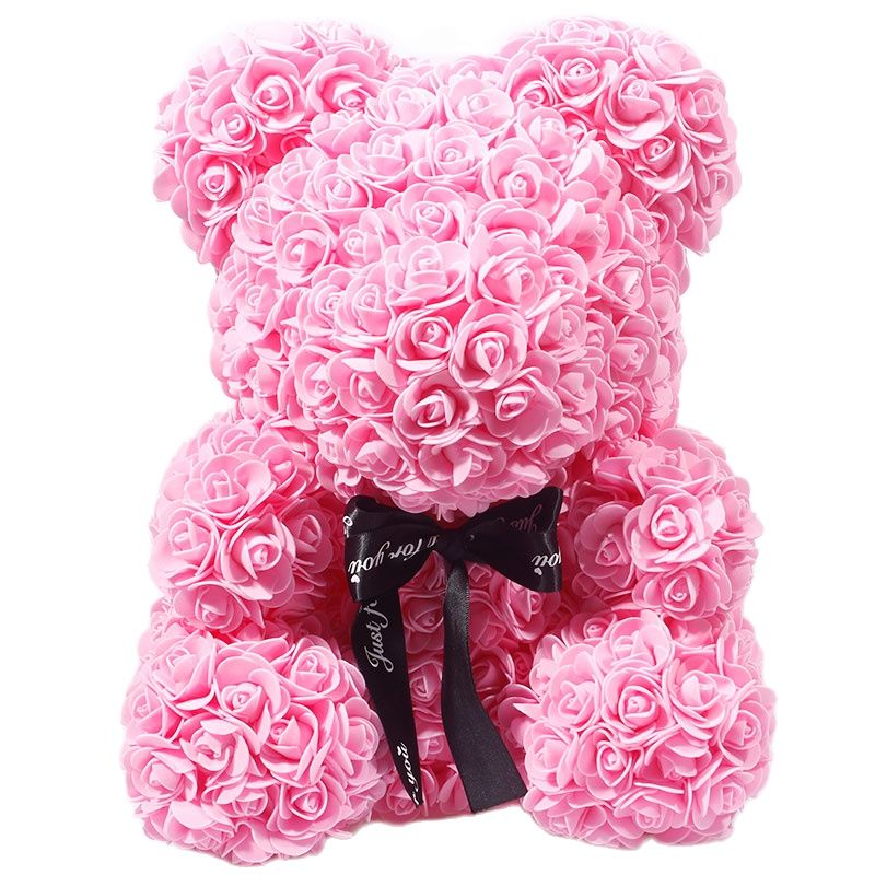 BowLift | Artificial Rose Flowers Teddy Bear