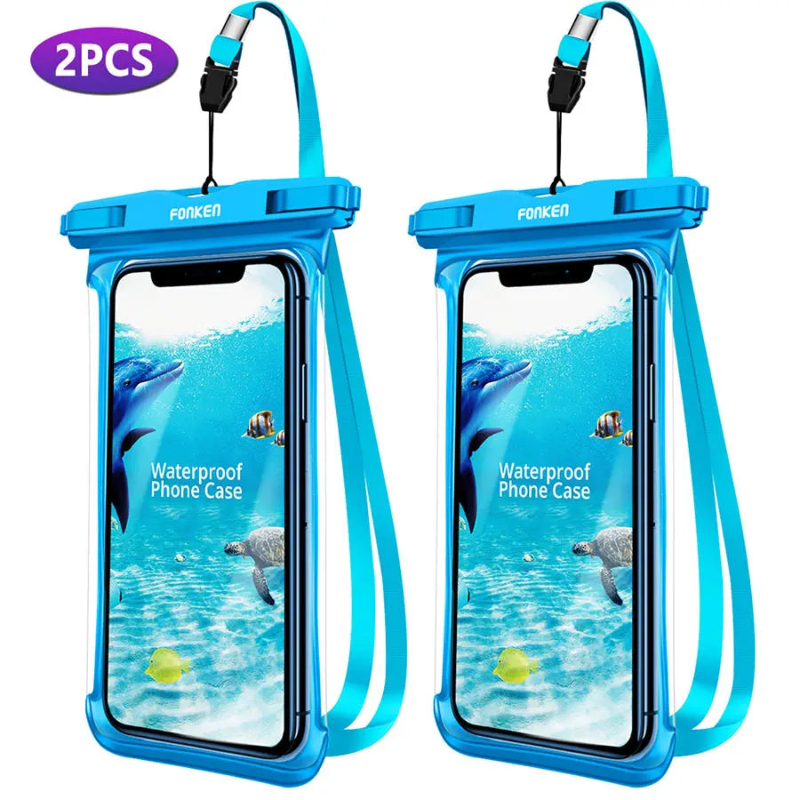 BowLift | Waterproof Smartphone Case DryVault | Full View Design | Side Accessible | With Carrying Strap
