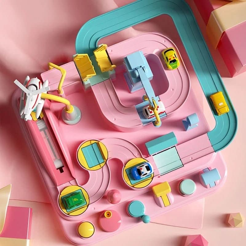 Skanto | Interactive City Toy with Cars & Helicopter for Children 3+