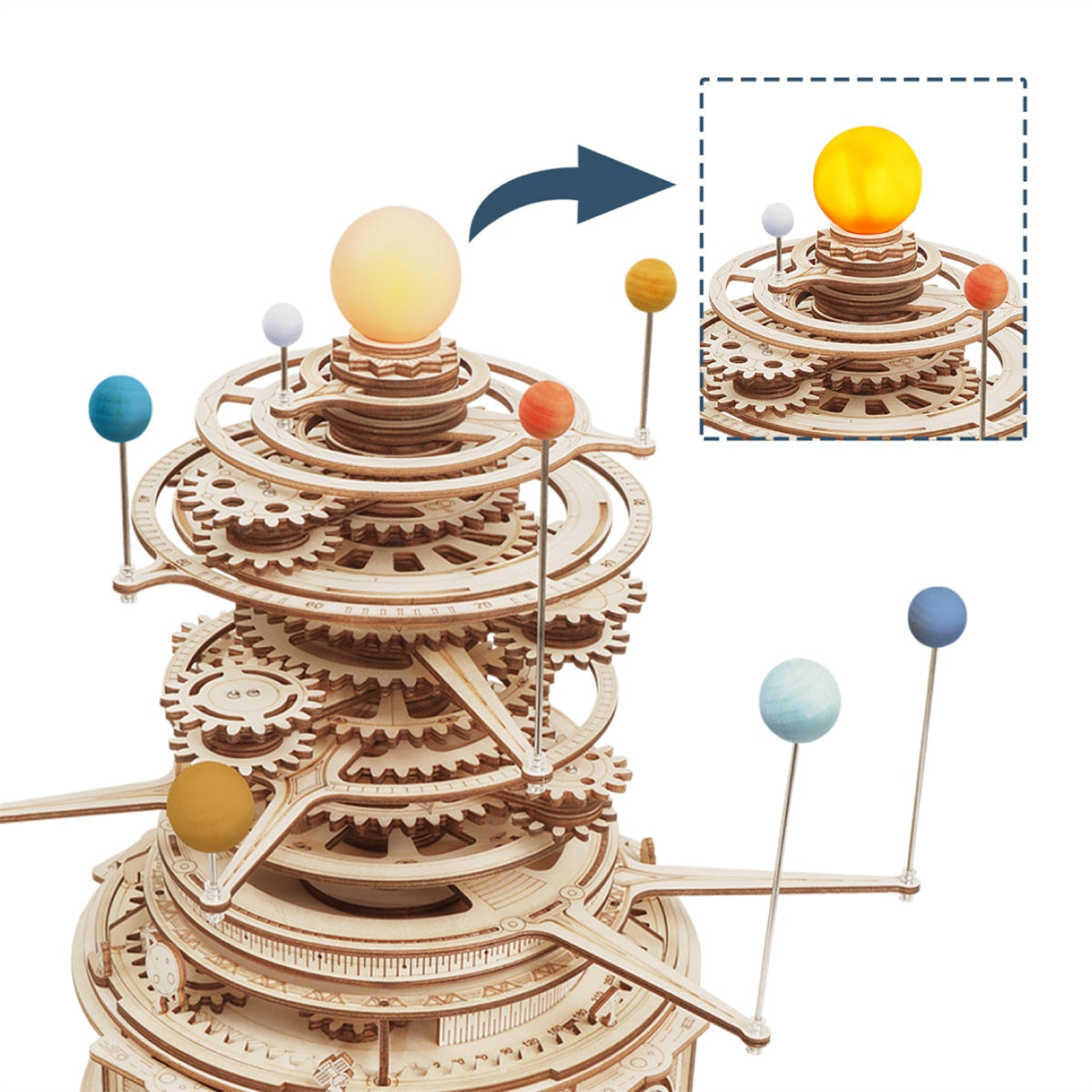 Skanto | Intergalactic Solar System DIY Wooden Toy