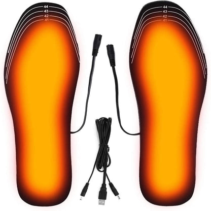 Skanto | Rechargeable Heated Insoles – USB Rechargeable with Adjustable Heat Settings