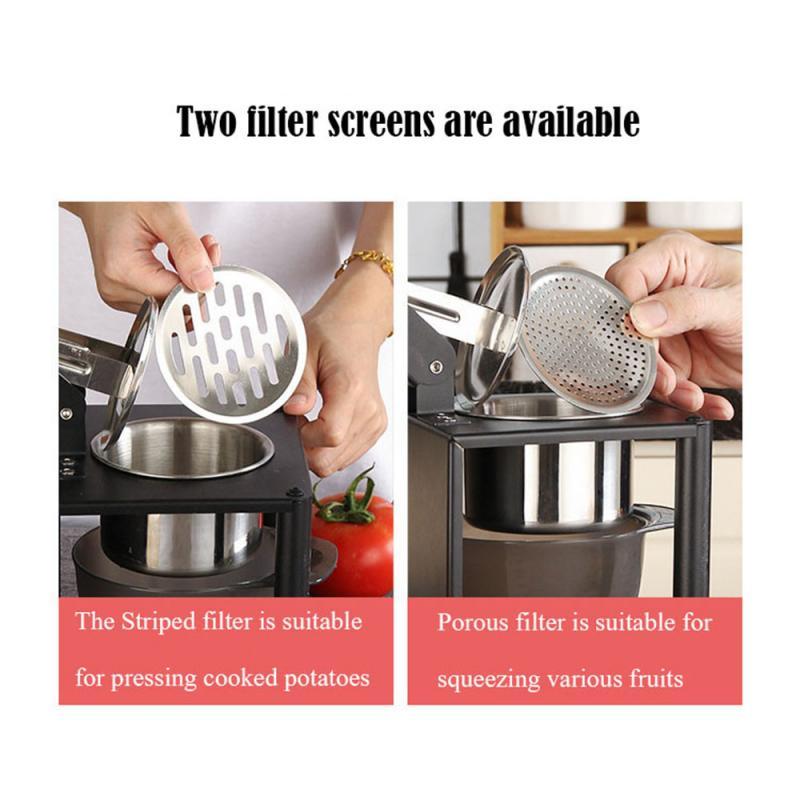 Skanto | Fresh Squeeze Stainless Steel Manual Juicer
