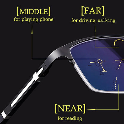 Brehn | Progressive Multifocal Anti-Blue Light Glasses