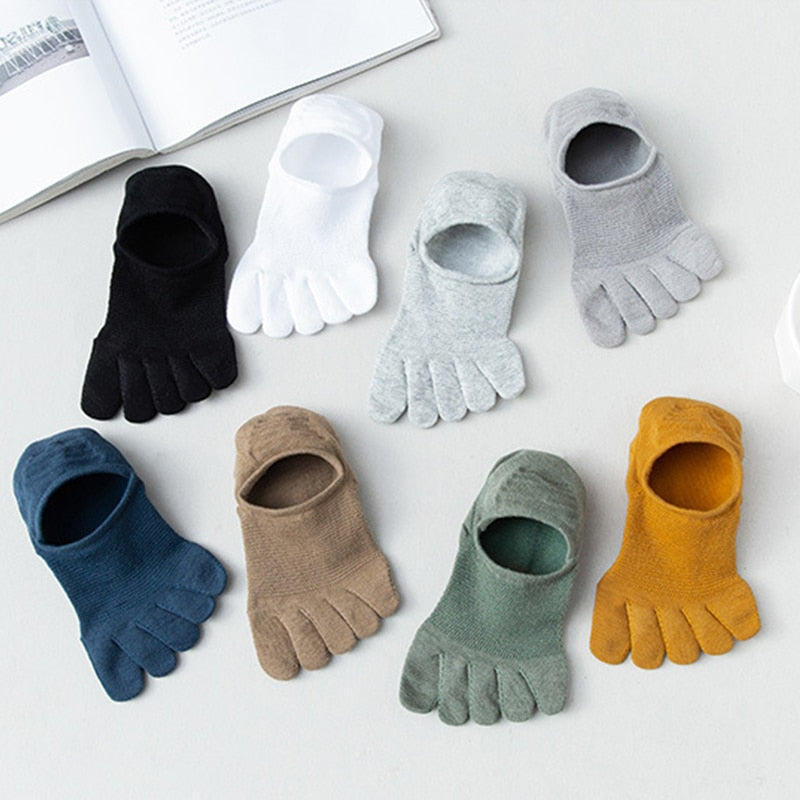 BowLift | Breathable Cotton Toe Socks
