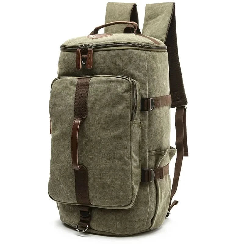 Skanto | Men's Canvas Duffel Bag for Travel and Daily Use