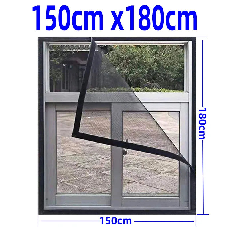 Adjustable Invisible Anti-Mosquito Washable Window Screen | Skanto