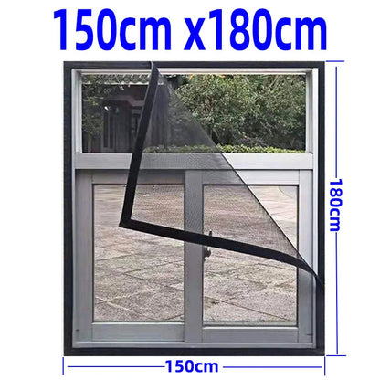 Adjustable Invisible Anti-Mosquito Washable Window Screen | Skanto