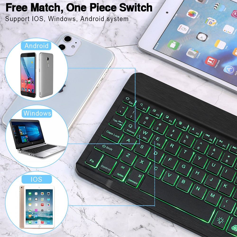 Skanto | Eclipse Portable Bluetooth Keyboard Mouse Set