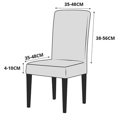Elastic Dining Chair Covers | Brehn