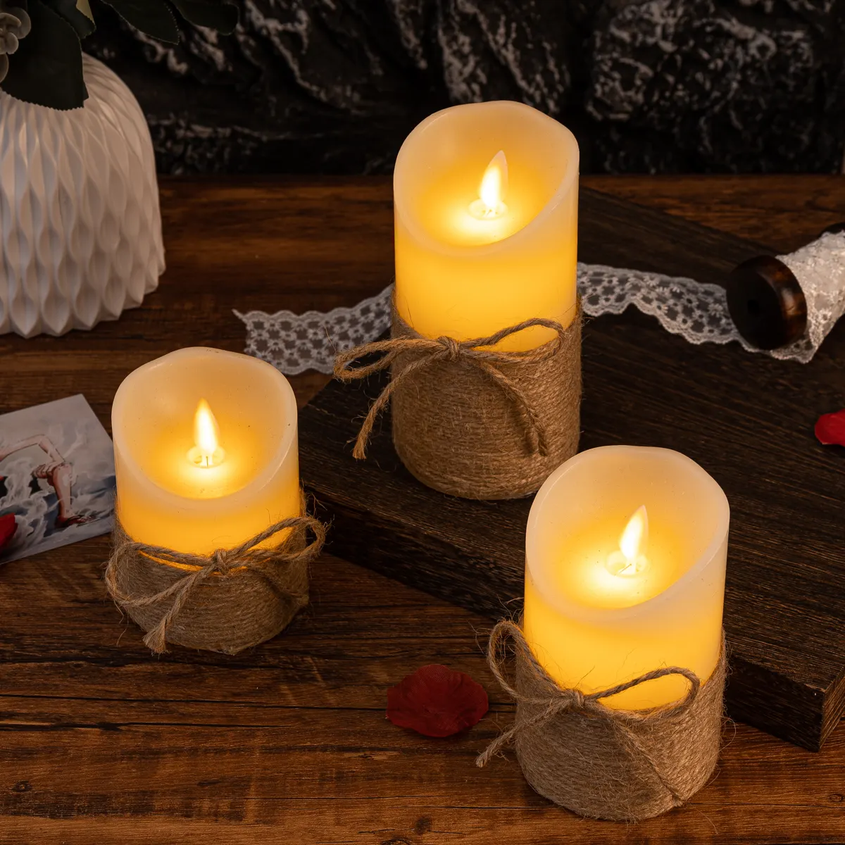 BowLift | Flameless Block Candles
