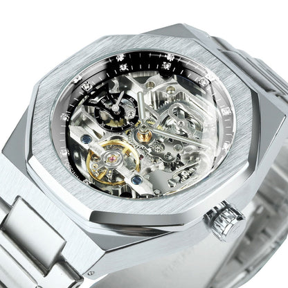 BowLift | Royale Skeleton Mechanical Men Watch