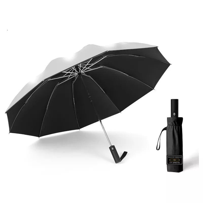 Skanto | Stay Dry and Stylish with Our Inverted Umbrella – Windproof, Foldable, and Reflective!