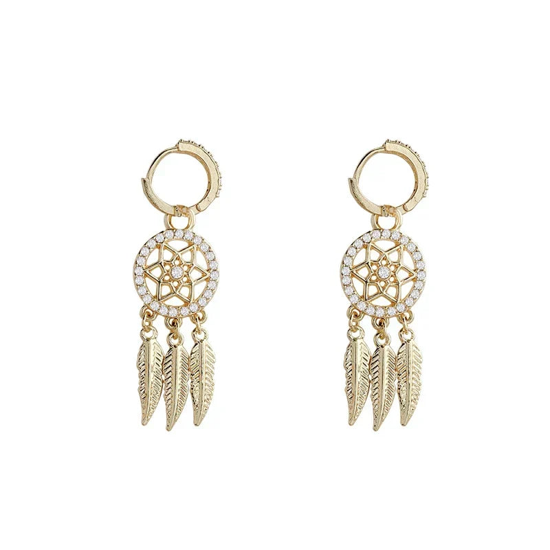 Evani️ | Elegant Refinement with 14-karat Gold Earrings