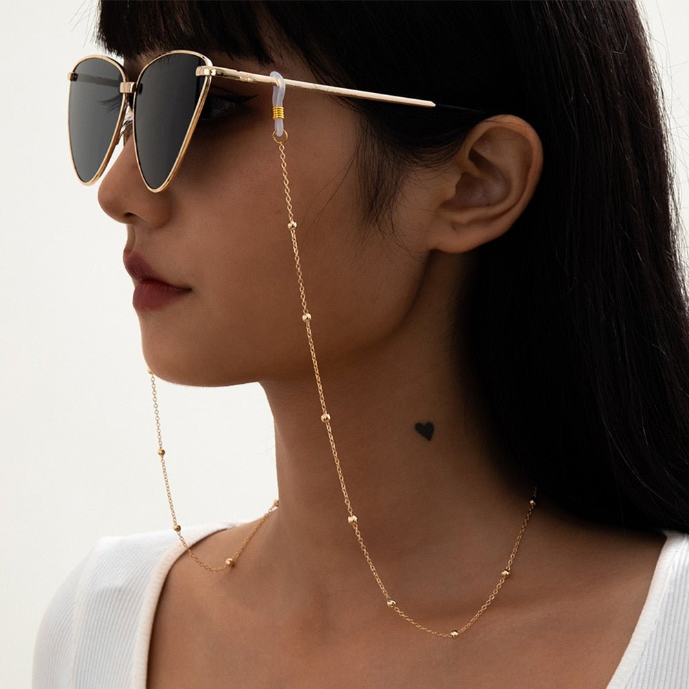 Skanto Pearl Sunglass Chain Glasses Holder