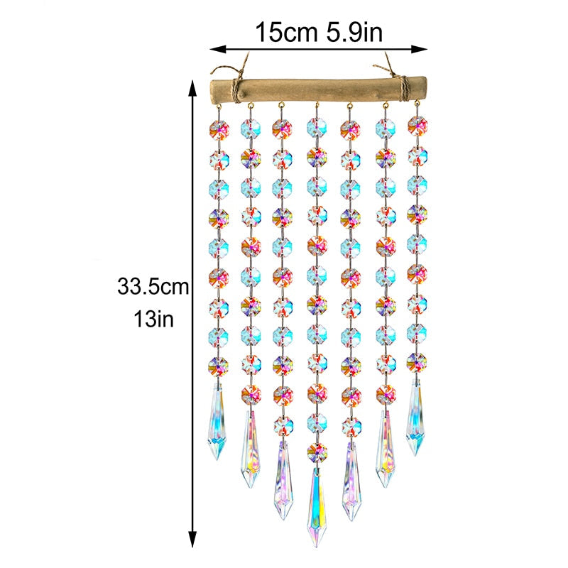 BowLift | Glass Crystal Wind Chimes Window Decoration