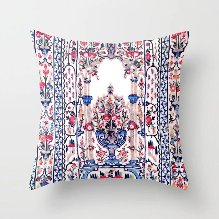 Skanto | Nordic Cushion Cover Moroccan Style Pillow Indian Bohemian Luxury Living Room Bedroom Pillowcase Lumbar Pillowcase Home Decor