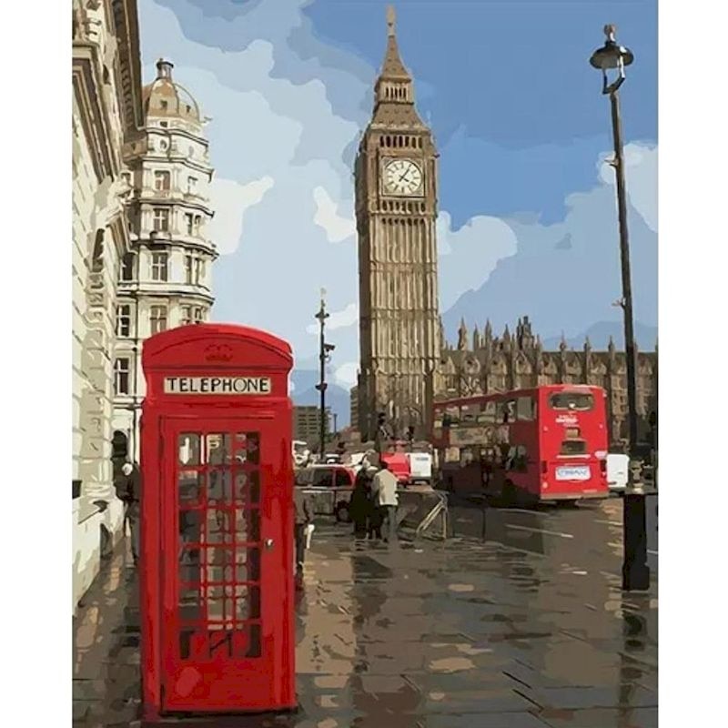 City portrait (Paint by number) Kalsten