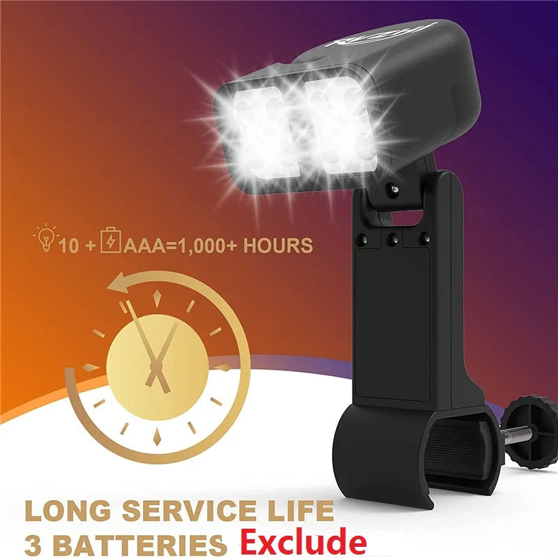 BowLift | GrillLume LED Grill lamp | 360° Rotatable | Heat Resistant & Super Bright | For BBQ & Outdoor