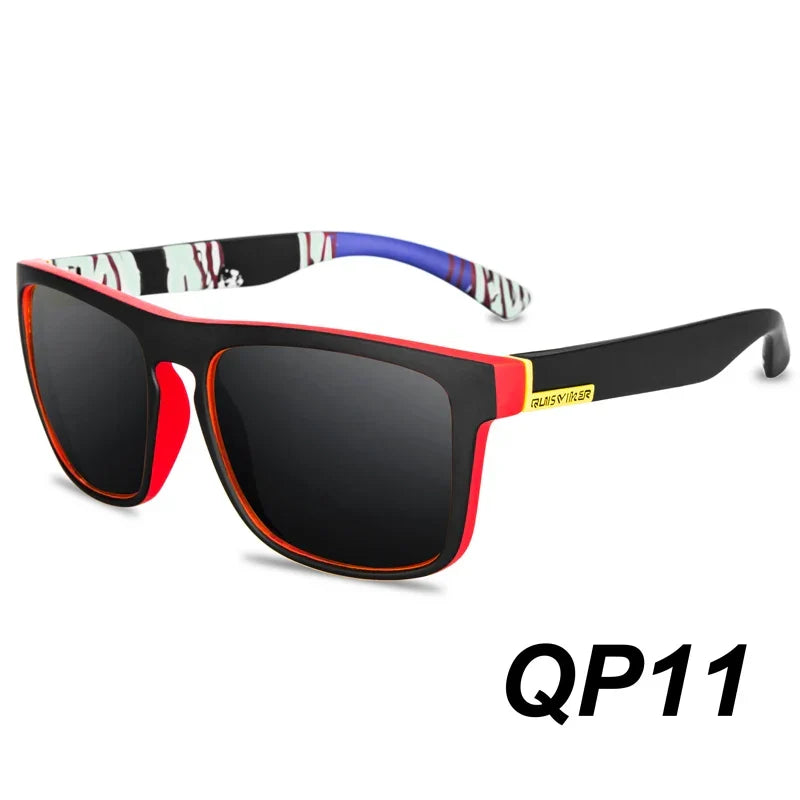 Skanto | QUISVIKER Polarized Sports Sunglasses for Men and Women – Ideal for Fishing, Camping, Hiking, and Driving – UV Protection Eyewear