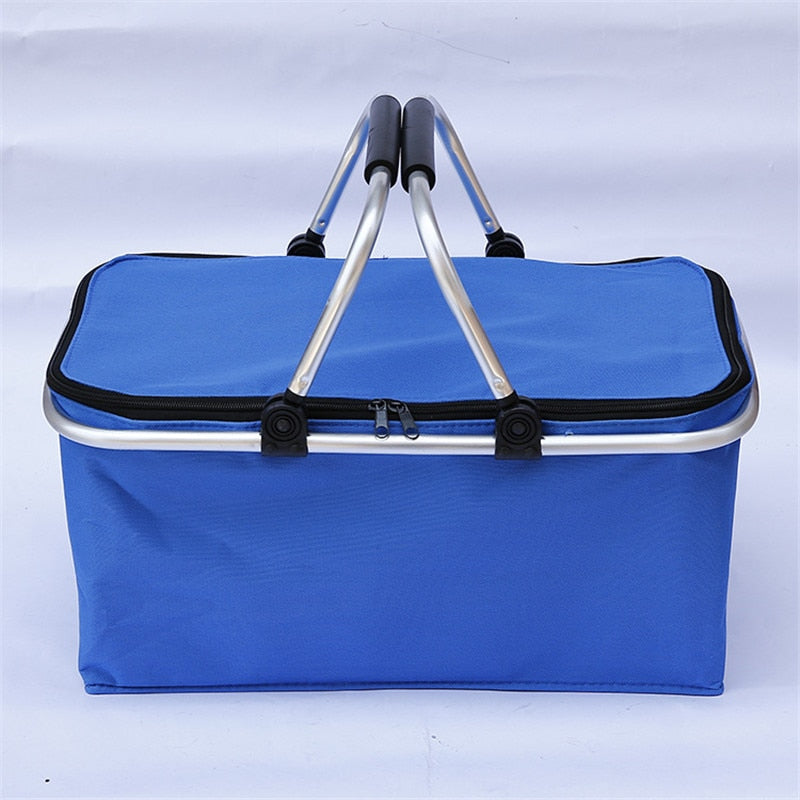 Travel Fresh Cooler Foldable Camping Basket | Karnz