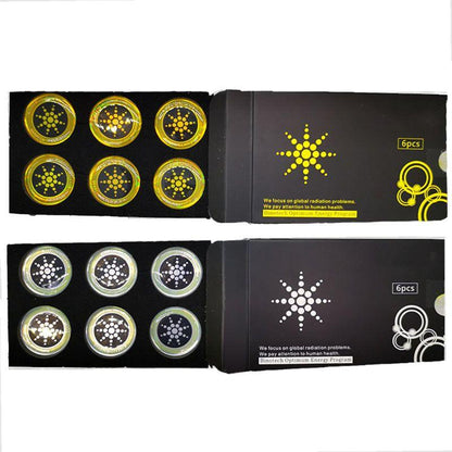 Sandsberg Block Radiation Protection Stickers for Mobile Phone (6 Pieces)