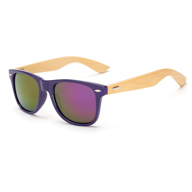 BowLift | Bamboo Retro Wood Sunglasses