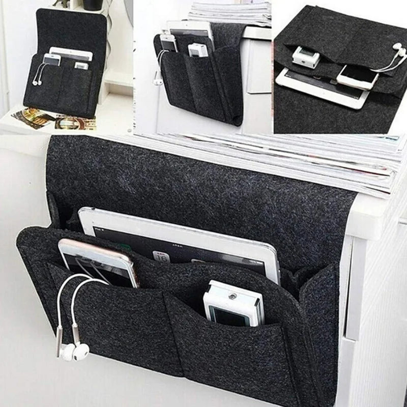 Storage bag for the bed