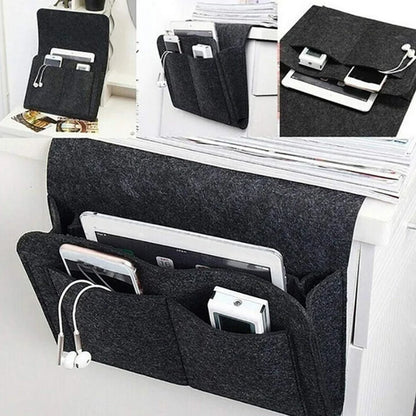 Storage bag for the bed