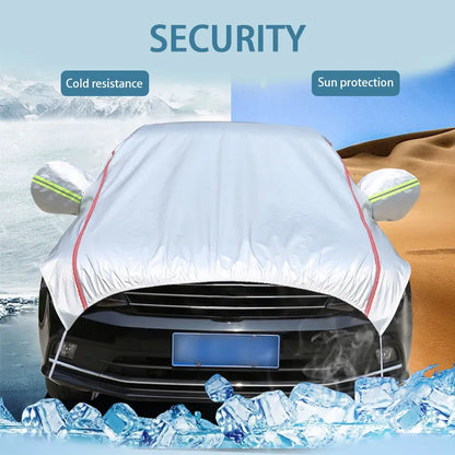 BowLift | AutoVioro Waterproof Car Cover | UV & Heat Protection | Windproof & Theft-Resistant | Nano-Oxford Fabric