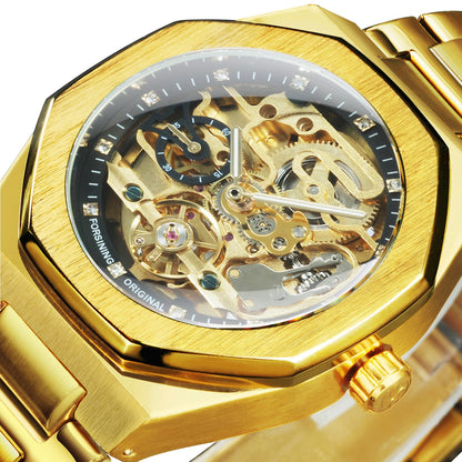 BowLift | Royale Skeleton Mechanical Men Watch