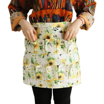 Skanto | Skanto Egg Collecting Harvest Apron - Farm & Garden Apron with Pockets for Chicken, Duck & Goose Eggs