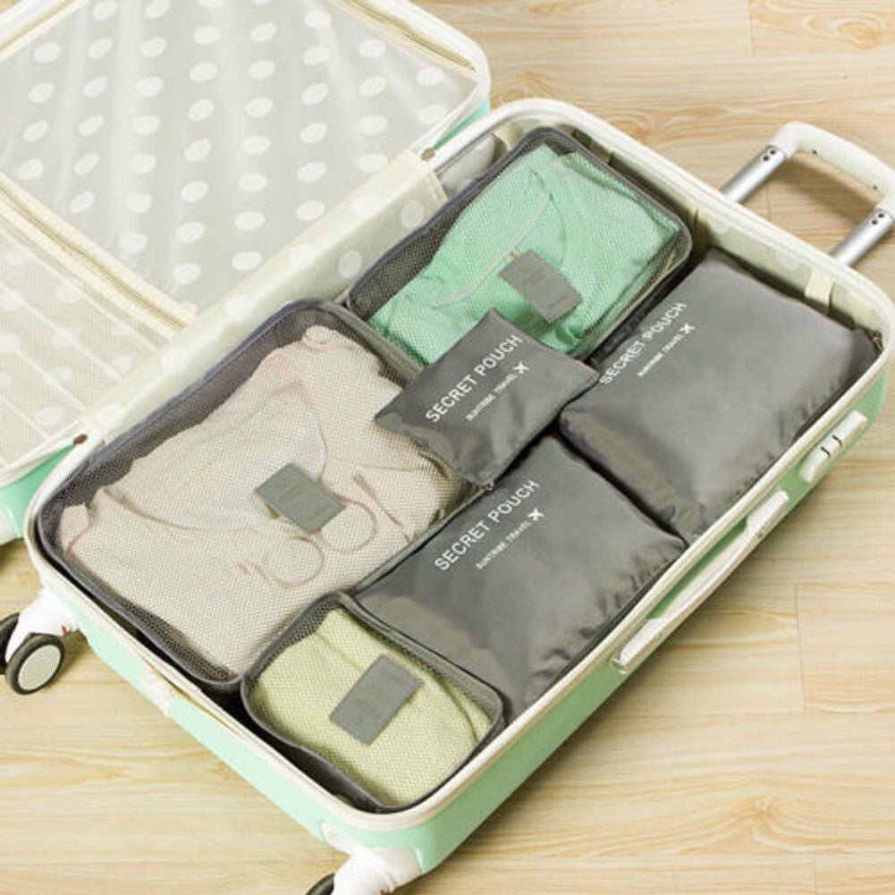 BowLift | Organizer Luggage Packing Cubes Inner Pockets (6 Pieces)