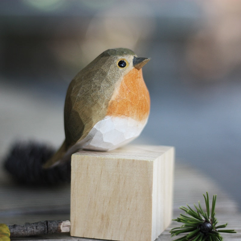 Skanto | NordicFeathers - Elegant Wooden Bird Sculptures