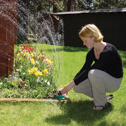 Kalsten | 12-in-1 Garden Irrigation System – Adjustable Sprinkler with 360-Degree Irrigation