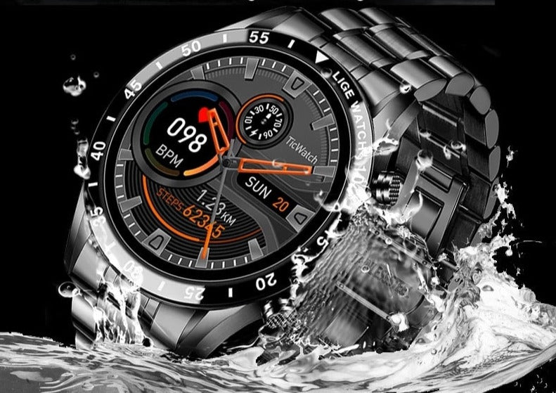 Karnz | Luxury Smartwatch 4G – Elegant and connected style with calls and connectivity