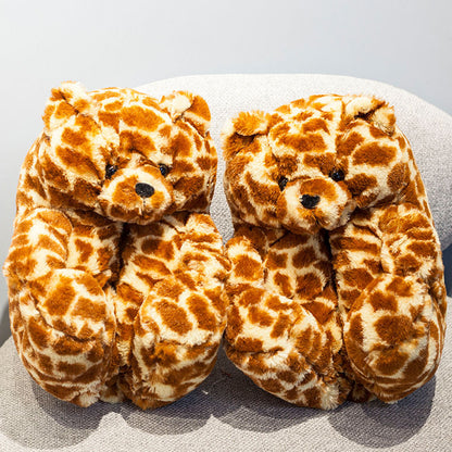 BowLift | Warm Bear Paws Cute Home Slippers