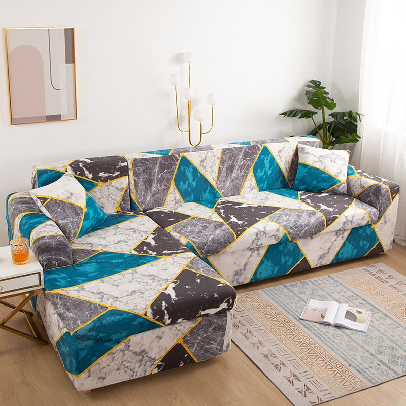 Modern non-slip colorful elastic sofa cover | Brehn