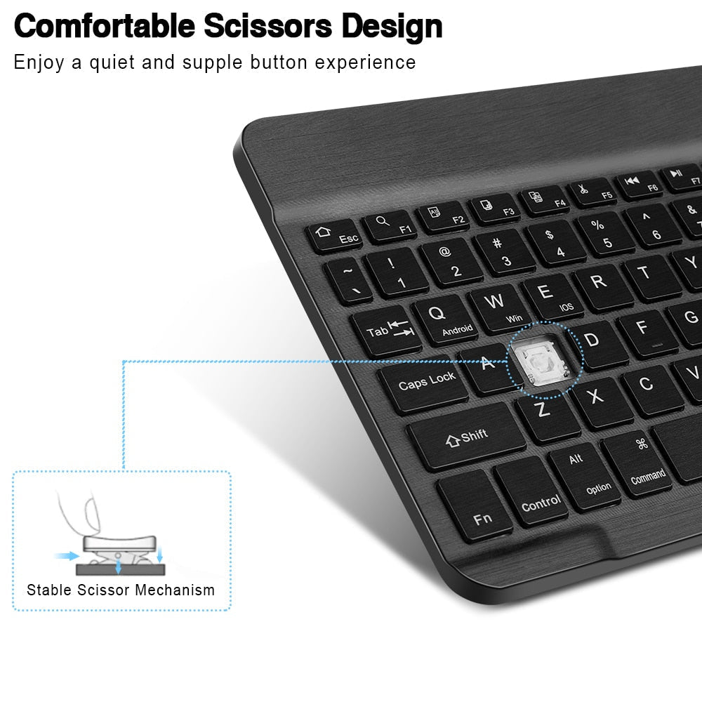 Skanto | Eclipse Portable Bluetooth Keyboard Mouse Set