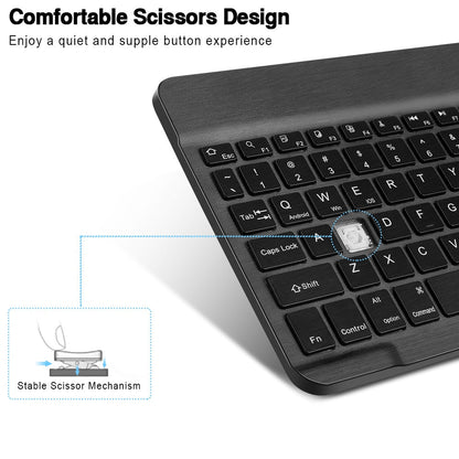 Skanto | Eclipse Portable Bluetooth Keyboard Mouse Set