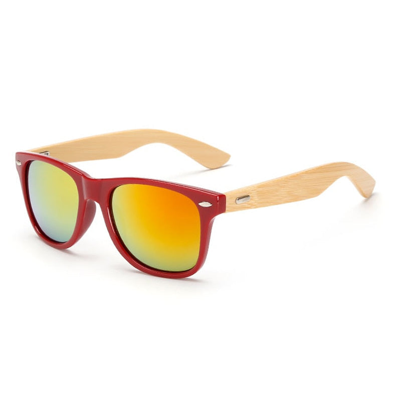 BowLift | Bamboo Retro Wood Sunglasses