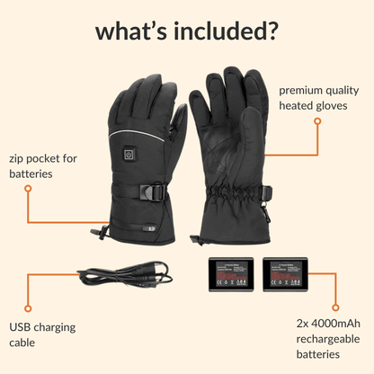 Skanto | Winter-Ready Heated Gloves – Ideal for Outdoor Activities