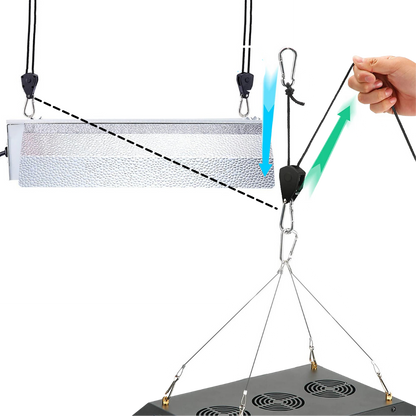 Adjustable Rope Hanger (2 Pcs.)