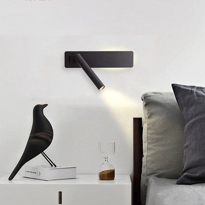 Sandsberg | LED Wall Reading Light | Swiveling Arm, Warm Reading Light