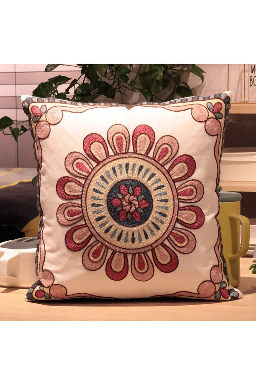 Flower Accent Pillow | Bowlift